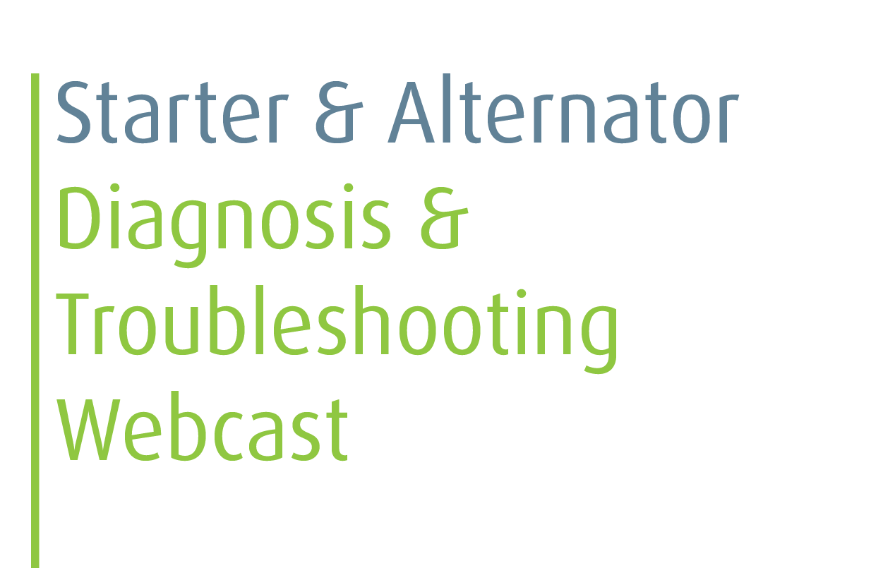 Starter & Alternator Diagnosis and Troubleshooting cast Valeo Service